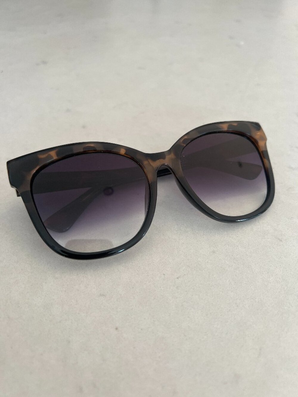 Quay After Hours Tortoise / Black fade Lens Sunglasses
